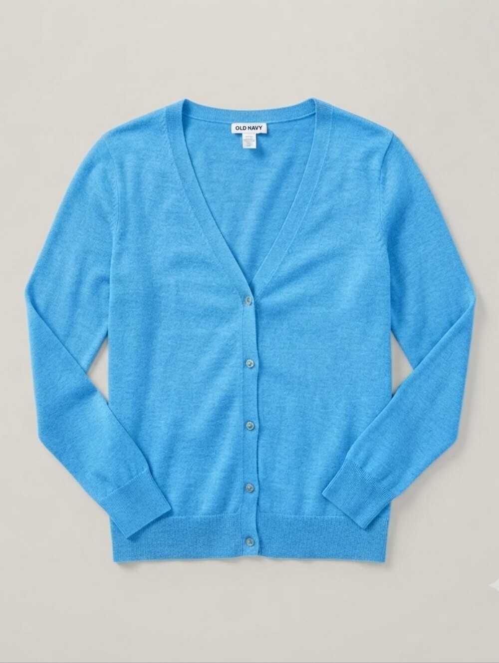 Old Navy Women's Light Blue Knit Cardigan Sweater Size M Medium